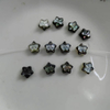 Natural Mother of pearl little star shape cutting for women bracelet using cabochon small beans bombe shape icons design things