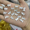 Natural Mother of pearl animal shape cutting for jewelry necklace design maing women fashion chain dog shape cat or rabbit