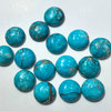 Natural Mother of pearl cabochon stone rings inlay making women jewelry design colorful stone beans necklace turquoise parts 