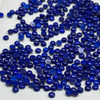 Natural Mother of pearl small beans cabochon for rings women jewelry necklace design blue color stone round shape inlay design