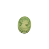 Natural Mother of pearl cameo design for pendant lady face big size embossment cutting colorful jewelry white shell oval shape 