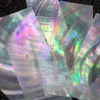 Natural Mother of pearl rectangle shape design big size shiny shell thin thickness for jewelry pendant inlay design earrings making
