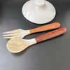 Natural Mother of pearl fork shape cutting for women using beauty style spoon design jewelry jewelry cabochon abalone shell