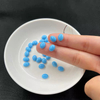 Natural Mother of pearl small cabochon earrings design inlay making for women jewelry using turquoise plain face rings design 
