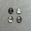 Natural Mother of pearl image cutting for pendant design making cameo design beauty face embossment cabochon for rings inlay