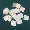 Natural Mother of pearl cube shape carving for factory making shape using square design pendant women necklace fashion
