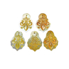 Natural Mother of pearl hollow design women jewelry necklace inlay things yellow shell cross shape cutting bracelet lady making
