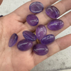 Natural Mother of pearl oval cabochon for rings making Amethyst women necklace inlay design big size fashion design DIY