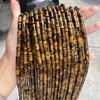 Natural Mother of pearl long shape cutting for women jewelry making design using small beans tiger eyes by bracelet embossment