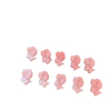 Natural Mother of pearl animal shape cutting for women jewelry design necklace DIY making pretty things rabbit cabochon pink shell 