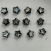 Natural Mother of pearl little star shape cutting for women bracelet using cabochon small beans bombe shape icons design things