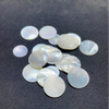 Natural Mother of pearl round shape cutting disc thin for pendant inlay design women jewelry small beans necklace design making 