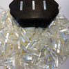 Natural Mother of pearl square shape cutting necklace beans lone size for bracelet design making white shell women jewelry fashion