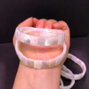 Natural Mother of pearl bracelet design for women jewelry making white shell square shape cutting fashion stone DIY handmade 