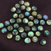 Natural Mother of pearl necklace abalone shell cabochon carving for rings inlay making jewelry small beads parts round ball 