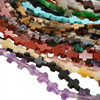Natural Mother of pearl cross design cutting crystal red stone cross necklace design colorfull jewelry DIY making bracelet 