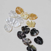 Natural Mother of pearl leaf shape cutting for earrings design small cabochon women necklace making image girls bracelet using 