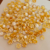 Natural Mother of pearl yellow flower design cutting for earrings making women jewelry small parts pretty things cabochon design necklace 