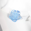 Natural Mother of pearl flower shape cutting earrings design making inlay jewelry stone crystal for women necklace using small beans 