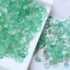 Natural Mother of pearl oval shape cabochon cutting small beans parts green agate for rings design inlay making women necklace using