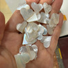 Natural Mother of pearl flower shape cutting for women jewelry making design clover shape lucky pretty things bracelet making DIY
