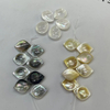 Natural Mother of pearl small flower shape cutting for bracelet design for necklace making women jewelry inlay DIY colorful shell