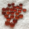 Natural Mother of pearl round cabochon earrings design making red agate for jewelry bracelet using inlay design small beans 