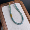 Natural Mother of pearl square shape cutting for chain making jade stone small beans jewelry necklace making design DIY using 