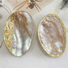 Natural Mother of pearl case for soap beauty making lady make up white shell ashtray jewelry design original shell 