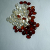 Natural Mother of pearl cabochon shape cutting oval design for rings inlay making face cutting small beads earring using parts