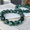 Natural Mother of pearl abalone shell ball bracelet for women jewelry making beads necklace fashion design round cutting 