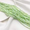 Natural Mother of pearl jewelry beads design round tube shape small size chain making DIY yellow green color for women design