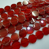 Natural Mother of pearl red agate round shape necklace making jewelry parts DIY bracelet pendant design cabochon shape 