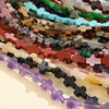 Natural Mother of pearl cross design cutting crystal red stone cross necklace design colorfull jewelry DIY making bracelet 