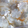 Natural Mother of pearl butterfly design cutting small beans for necklace making face cutting earrings using bracelet parts jewelry 