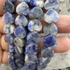 Natural Mother of pearl heart shape cutting colorful stone for lady necklace design pretty things for girl jewelry making bracelet 