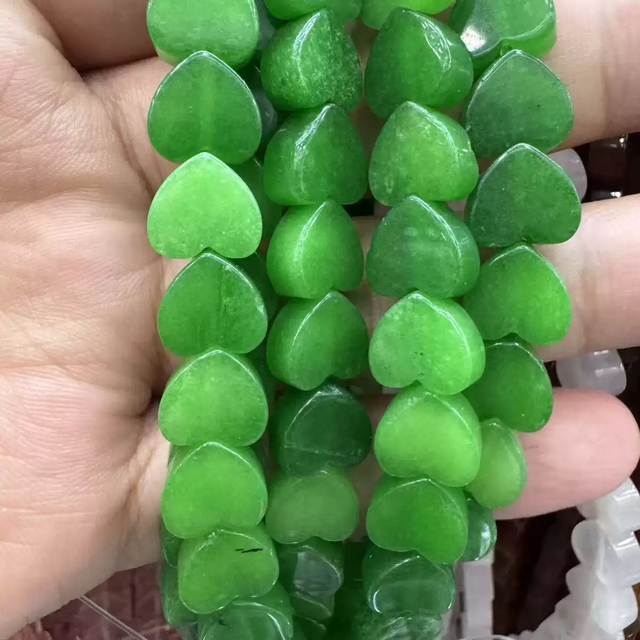Natural Mother of pearl heart shape cutting colorful stone for lady necklace design pretty things for girl jewelry making bracelet 
