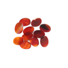 Natural Mother of pearl oval shape cutting small cabochon for rings inlay using red beans agate stone women jewelry design 