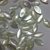 Natural Mother of pearl marquise shape cutting for earring inlay desing making white shell small beans cabochon jewelry bracelet 