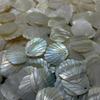 Natural Mother of pearl cabochon shape design for jewelry design making small beans carving by rings women necklace using