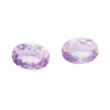 Natural Mother of pearl oval shape cutting for earrings design making inlay women jewelry small beans rose crystal face carving 