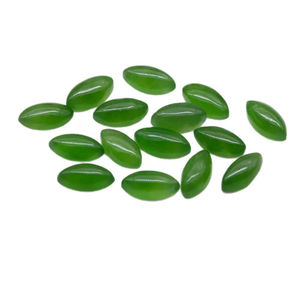 Natural Mother of pearl marquise shape cutting malaysian jade small beans for bracelet design inlay making women jewelry 