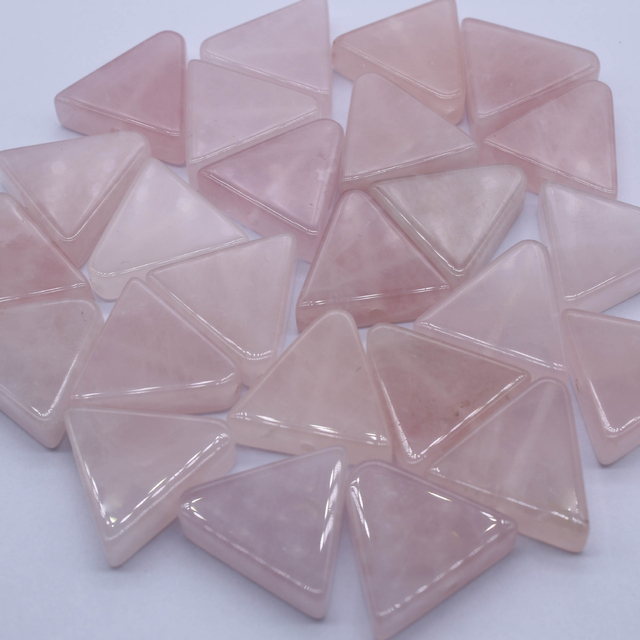 Natural Mother of pearl necklace design making pink color triangle shape cutting plain parts beans women bracelet making design