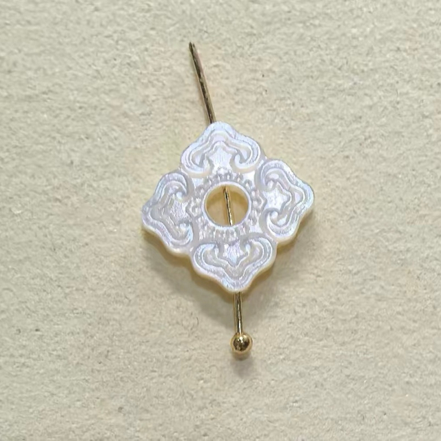 Natural Mother of pearl small beans cutting bow shape for women jewelry making DIY pretty things flower shape clover design bracelet