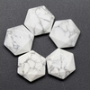 Natural Mother of pearl star shape cutting for pendant making fahsion stone women necklace Amethyst face cutting turqoise 