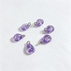 Natural Mother of pearl drop shape cutting crystal face carving for earring parts small things pink color bracelet design making 
