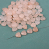 Natural Mother of pearl heart shape cutting bombe face small beans for necklace design using parts rose crystal cabochon design