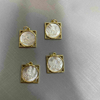 Natural Mother of pearl image shape cutting embossment pendant making angle image white shell round design guadalupe 