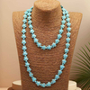 Natural Mother of pearl animal design cutting blue color turtle shape for women necklace making long necklace making turquoise
