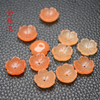 Natural Mother of small cabochon cutting flower for earrings green aventurine bracelet making amethyst colorful flower shape 